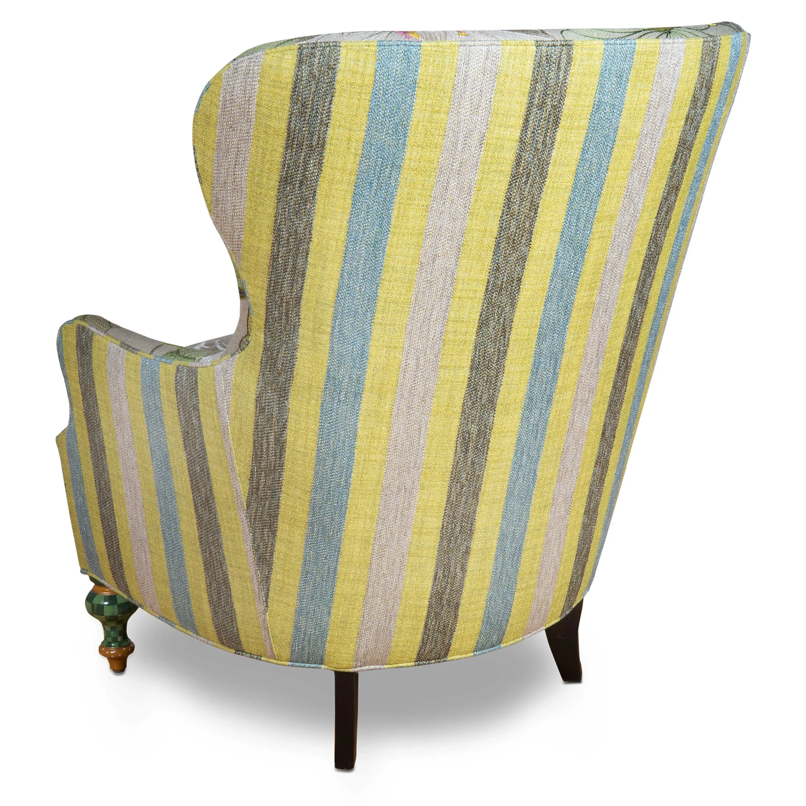 Lily Pond Wing Chair|MacKenzie-Childs Hot