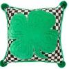 Lucky Clover Pillow|MacKenzie-Childs Discount