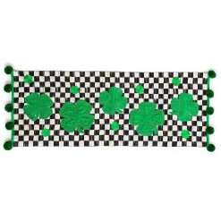 Lucky Clover Table Runner|MacKenzie-Childs Hot