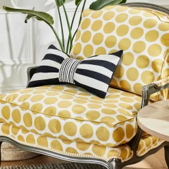 Marquee Bow Pillow|MacKenzie-Childs Sale