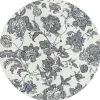 Marquee Floral Rug - 6' Round|MacKenzie-Childs Online