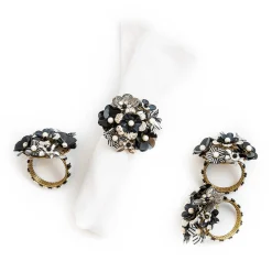 Marquee Napkin Rings - Set Of 4|MacKenzie-Childs Discount