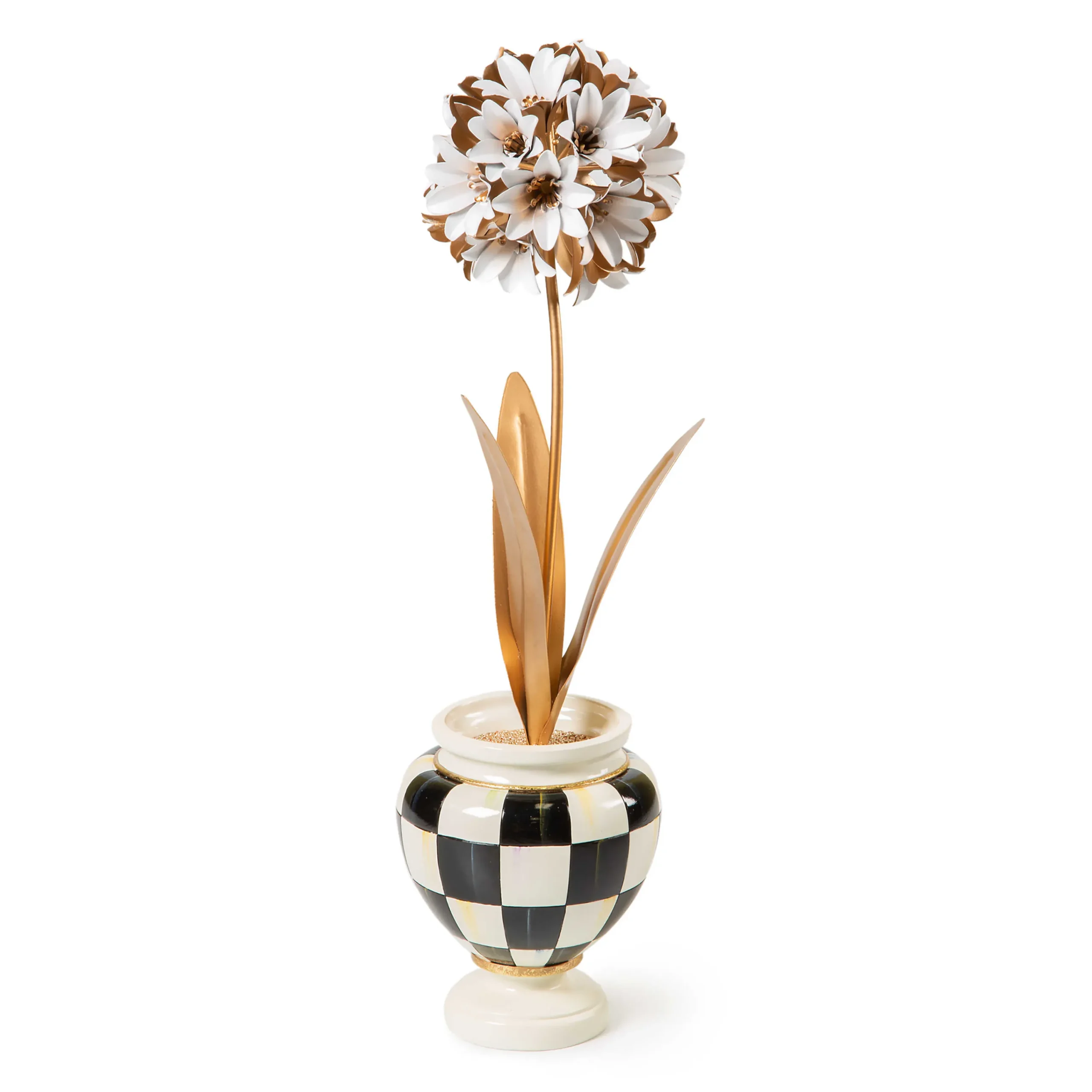 Marquee Potted Allium Flower|MacKenzie-Childs Clearance