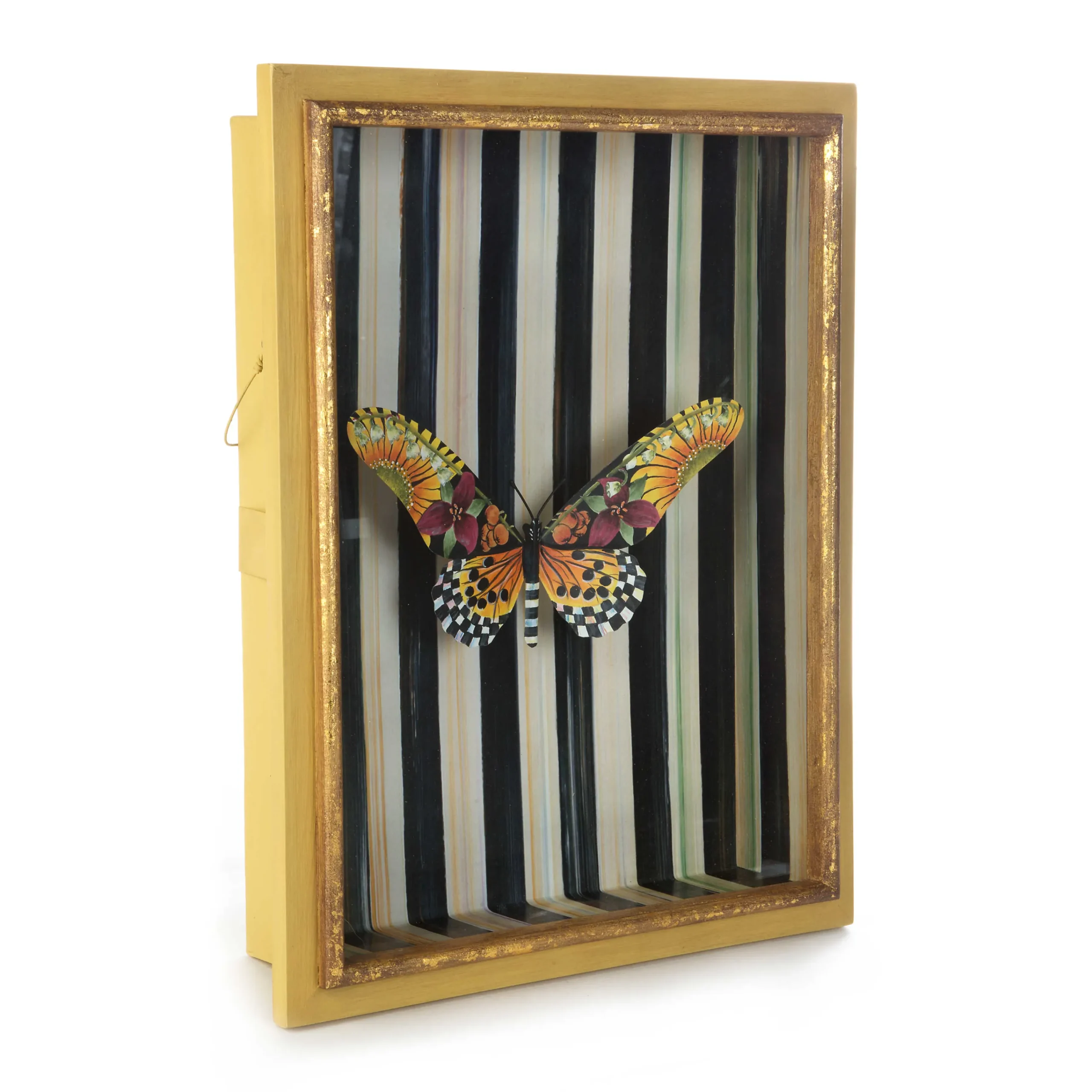 Monarch Butterfly Shadow Box|MacKenzie-Childs Clearance