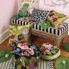 Moonlight Garden Footstool|MacKenzie-Childs Sale