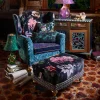 Moonlight Garden Rumor Has It Ottoman|MacKenzie-Childs Best
