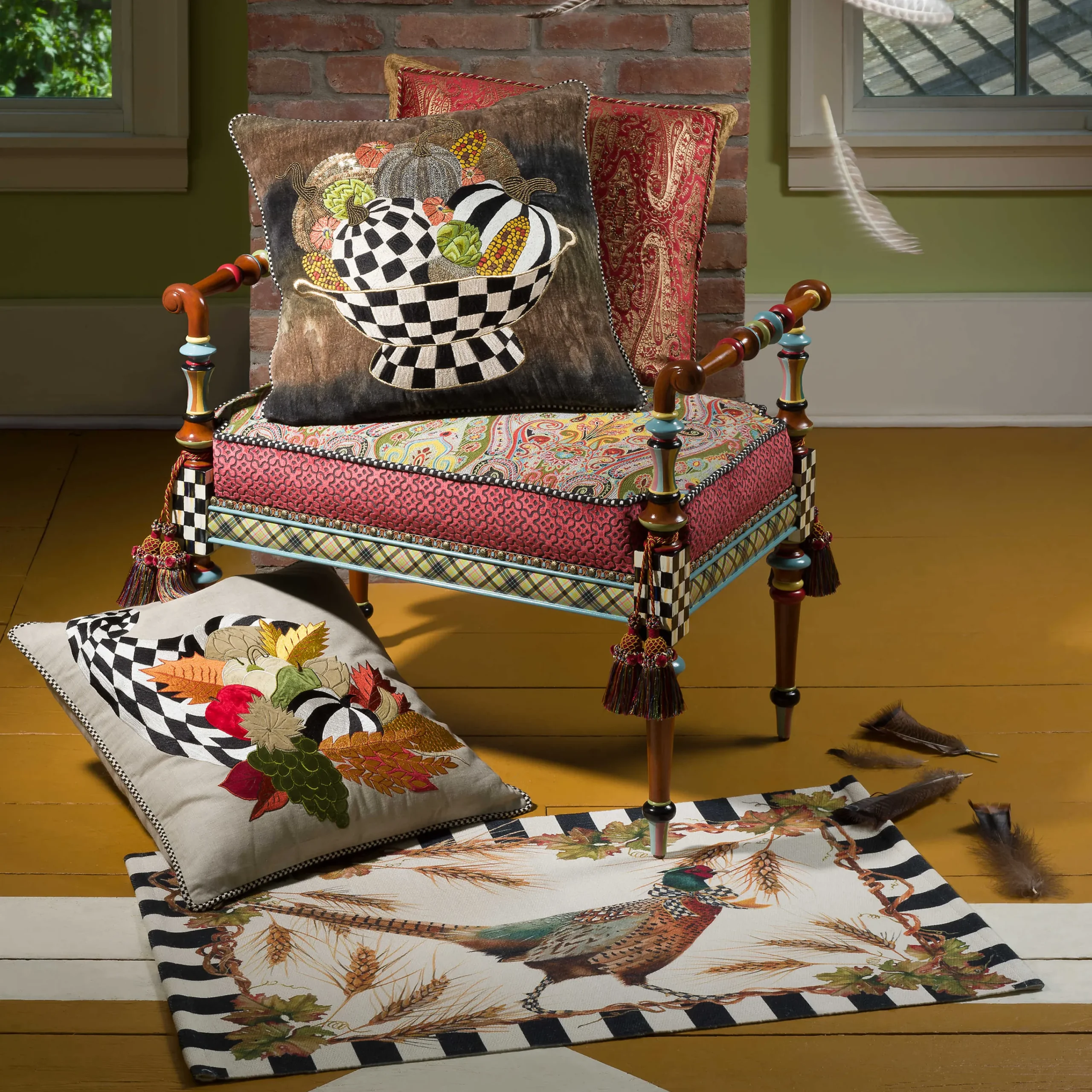 Musette Bench - 2'|MacKenzie-Childs Best