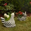 Naturals Resting Rabbit Planter|MacKenzie-Childs Clearance