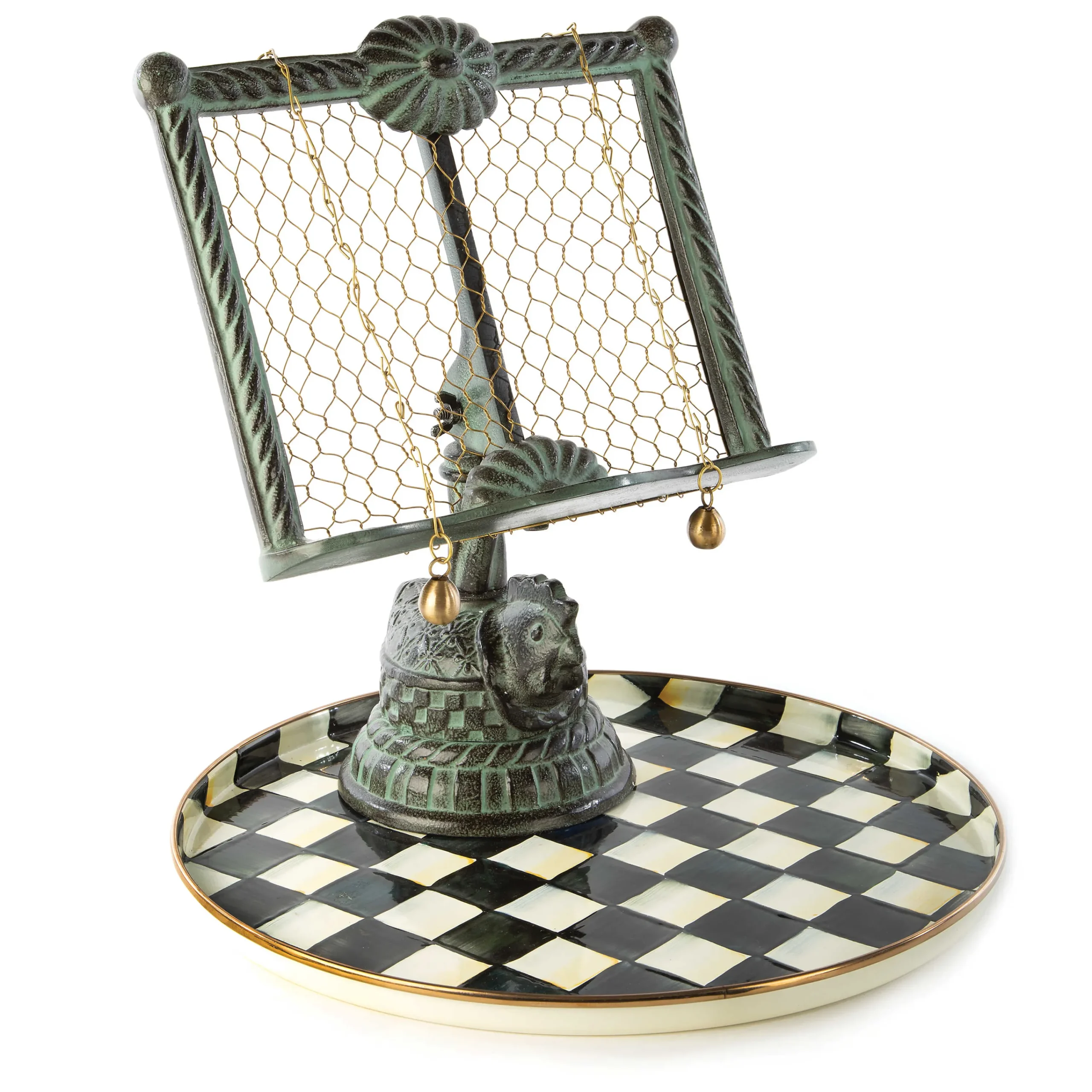 Nesting Chicken Cookbook Stand|MacKenzie-Childs Clearance