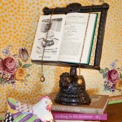 Nesting Chicken Cookbook Stand|MacKenzie-Childs Clearance