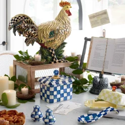 Nesting Chicken Cookbook Stand|MacKenzie-Childs Clearance