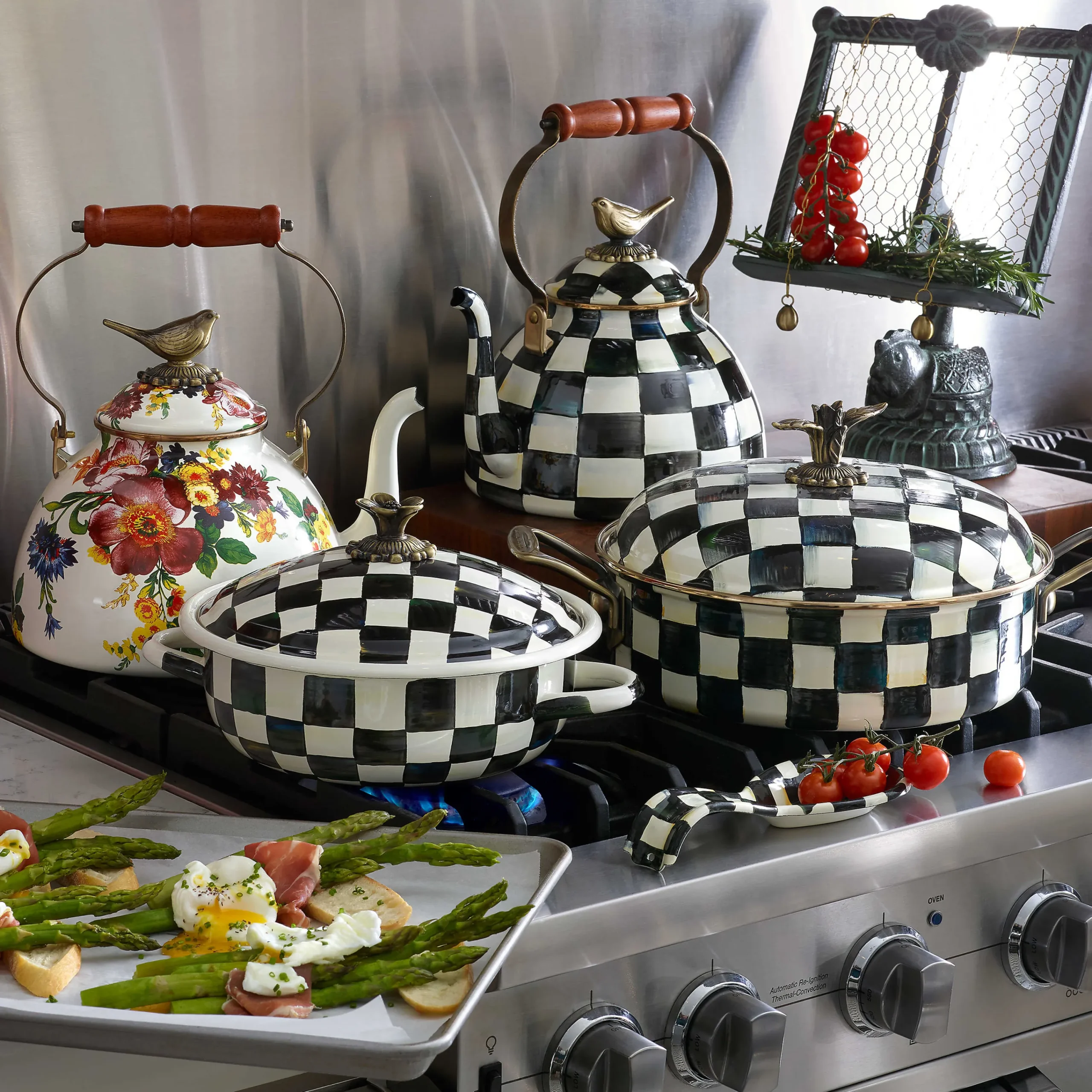 Nesting Chicken Cookbook Stand|MacKenzie-Childs Clearance