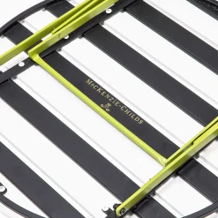Outdoor Black & White Metal Bistro Table|MacKenzie-Childs New