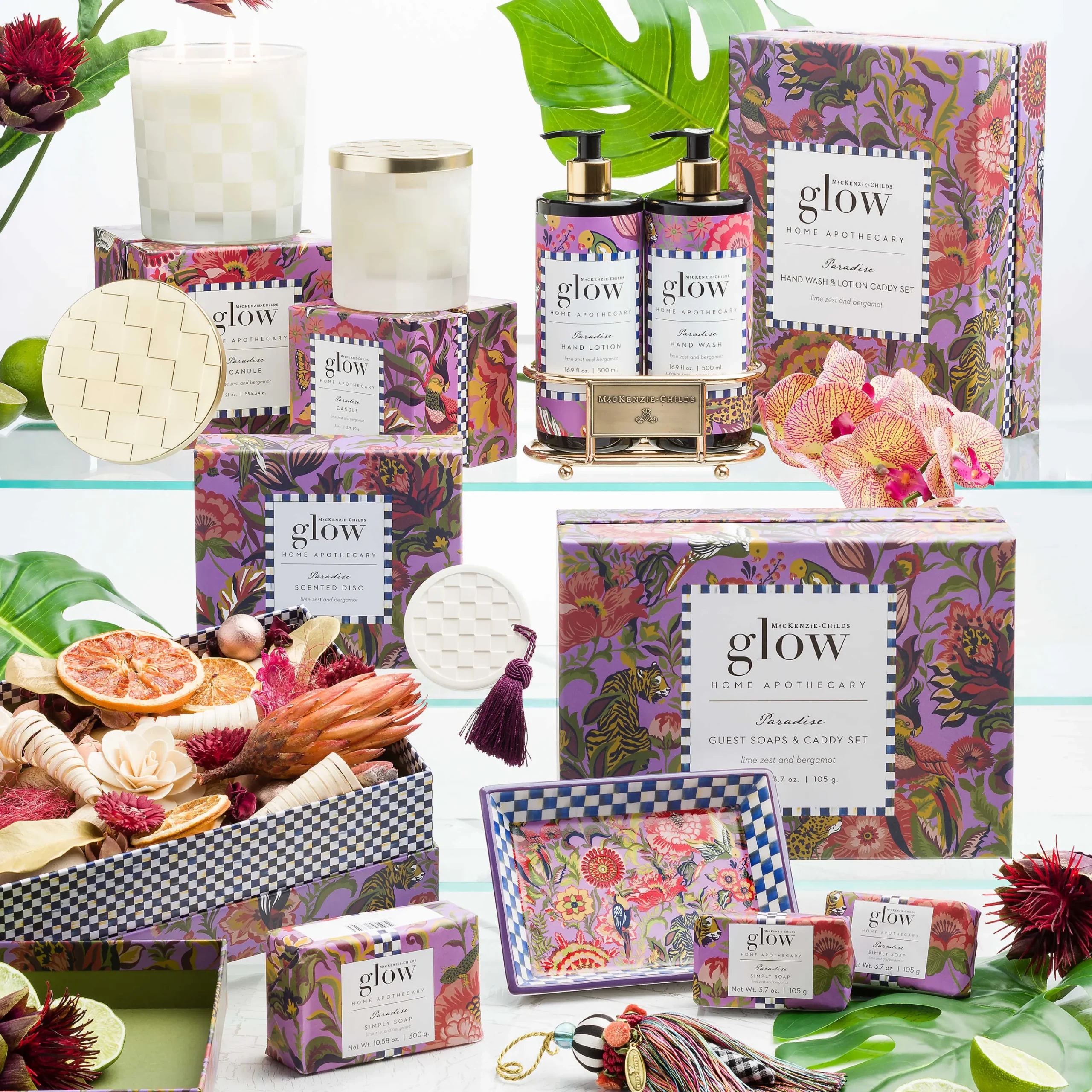Paradise Soap & Lotion Caddy Set|MacKenzie-Childs Discount