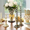 Parchment Check Great Vase|MacKenzie-Childs Best