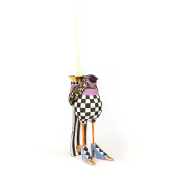 Patience Brewster Carla Crow Candle Holder|MacKenzie-Childs Sale