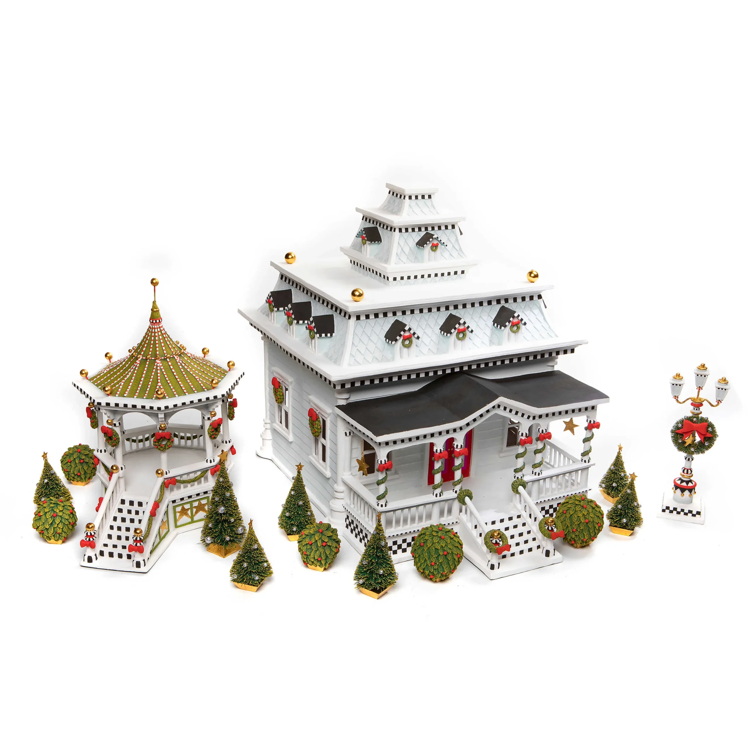 Patience Brewster Caroler House Display|MacKenzie-Childs Online