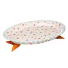 Patience Brewster Carrot Footed Hors D'Oeuvre Plate|MacKenzie-Childs Outlet