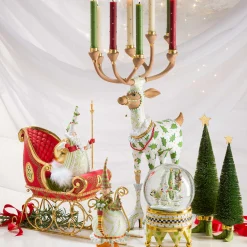 Patience Brewster Dash Away Vixen Reindeer Candelabra|MacKenzie-Childs Best