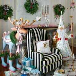 Patience Brewster Dash Away Vixen Reindeer Candelabra|MacKenzie-Childs Best