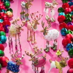 Patience Brewster Dash Away Prancer Reindeer Figure|MacKenzie-Childs Best