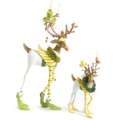 Patience Brewster Dash Away Prancer Reindeer Figure|MacKenzie-Childs Best