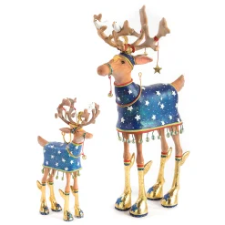 Patience Brewster Dash Away Comet Reindeer Figure|MacKenzie-Childs Best