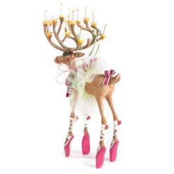 Patience Brewster Dash Away Dancer Reindeer Figure|MacKenzie-Childs Best