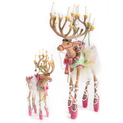 Patience Brewster Dash Away Dancer Reindeer Figure|MacKenzie-Childs Best