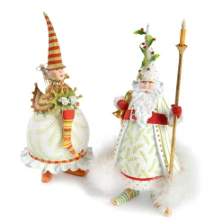 Patience Brewster Dash Away Candlelight Santa Figure|MacKenzie-Childs Online
