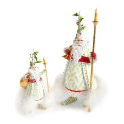 Patience Brewster Dash Away Candlelight Santa Figure|MacKenzie-Childs Online