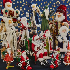 Patience Brewster Dash Away Dashing Santa Figure|MacKenzie-Childs Online