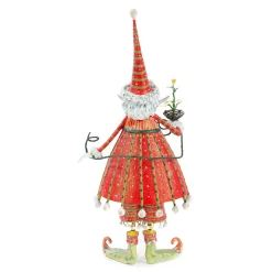 Patience Brewster Dash Away Dashing Santa Figure|MacKenzie-Childs Online