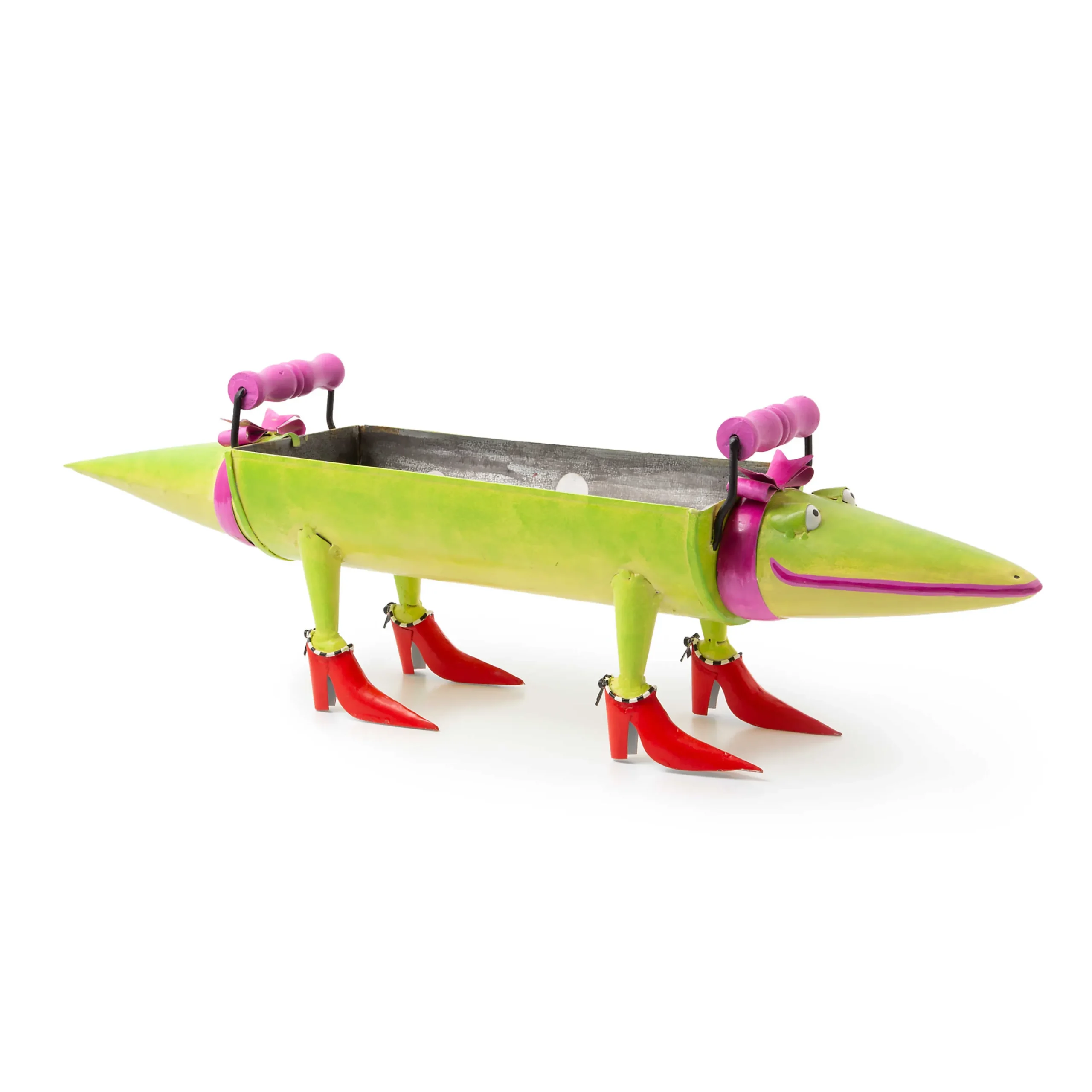 Patience Brewster Gloria Alligator Planter|MacKenzie-Childs