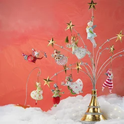 Patience Brewster Golden Star Ornament Stand|MacKenzie-Childs Best