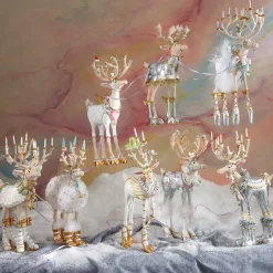 Patience Brewster Moonbeam Vixen Reindeer Figure|MacKenzie-Childs Outlet
