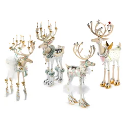 Patience Brewster Moonbeam Reindeer Figure Set-A|MacKenzie-Childs Hot