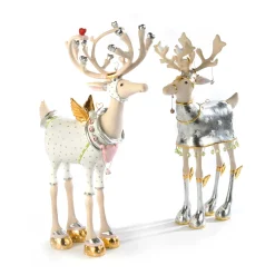 Patience Brewster Moonbeam Cupid Reindeer Figure|MacKenzie-Childs Discount