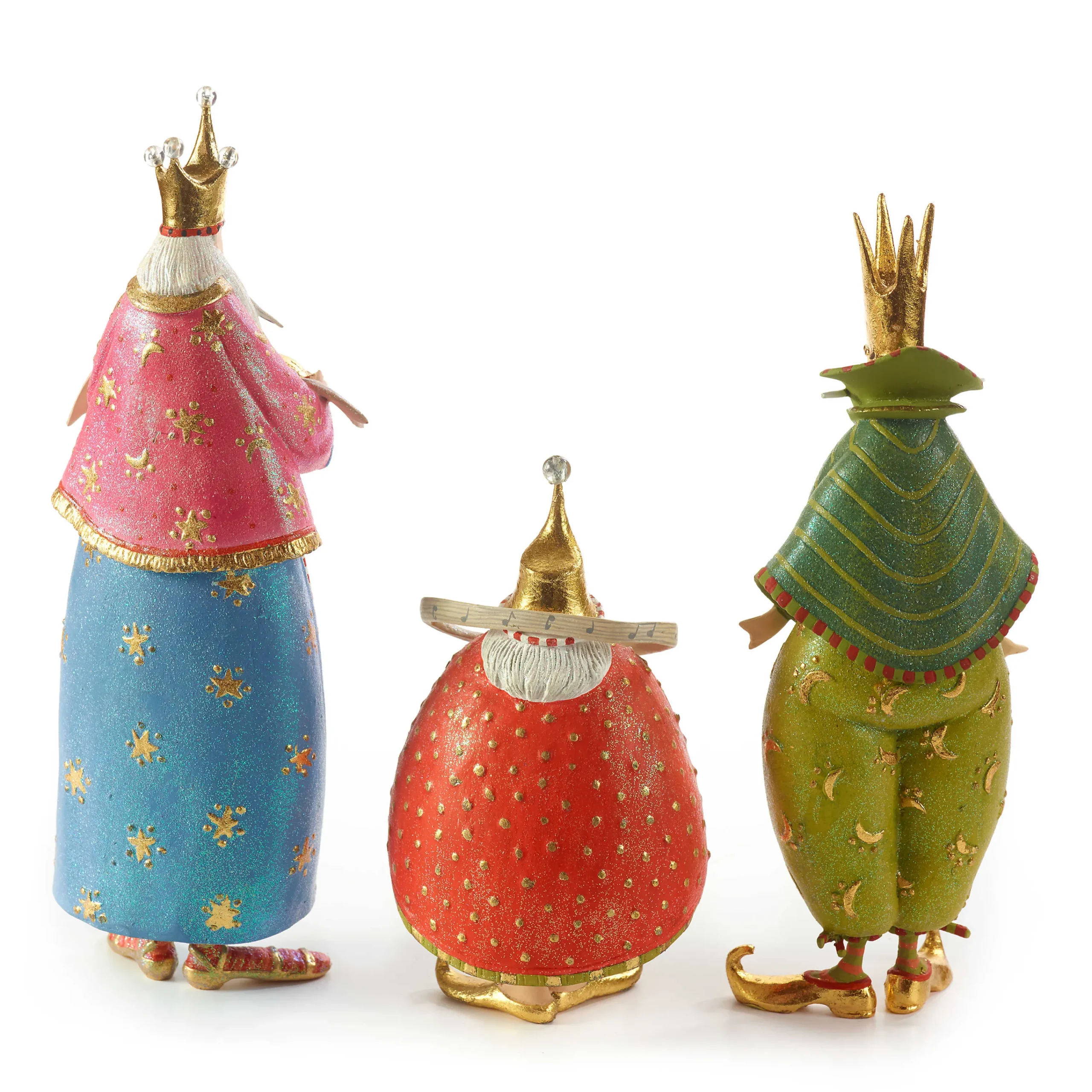 Patience Brewster Nativity Magi Figures|MacKenzie-Childs Clearance