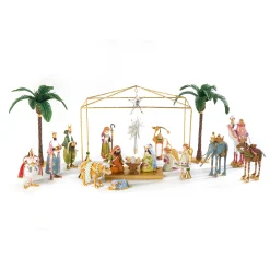 Patience Brewster Nativity Cow & Calf Mini Figures|MacKenzie-Childs Outlet