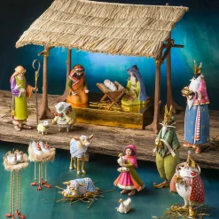 Patience Brewster Nativity Shelter|MacKenzie-Childs