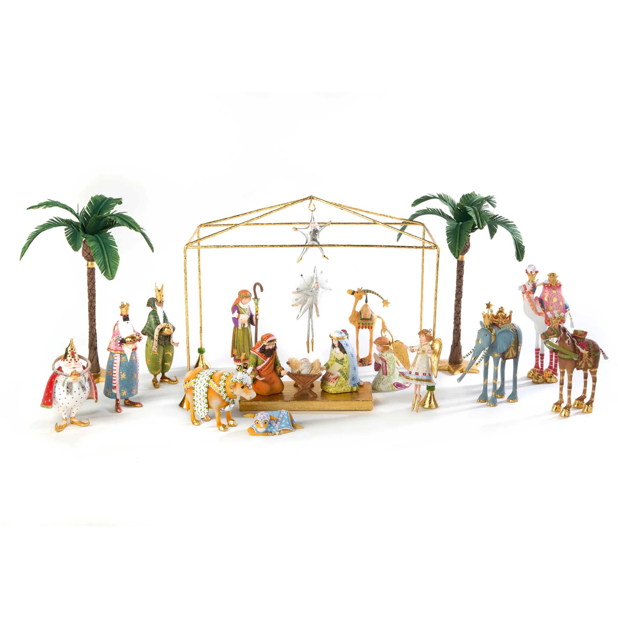 Patience Brewster Nativity Palm Tree Mini Figure|MacKenzie-Childs Clearance