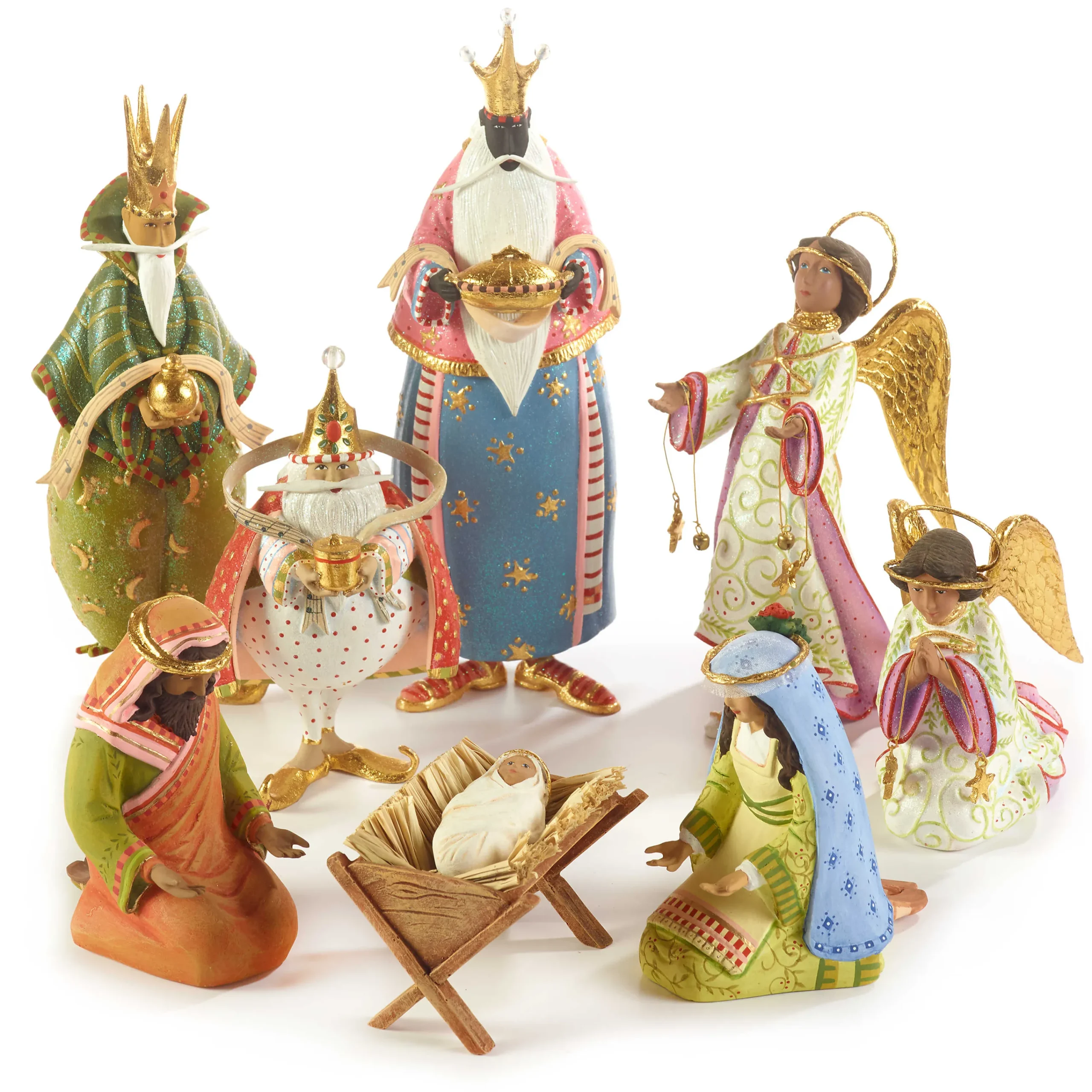 Patience Brewster Nativity World Rejoicing Angel Figure|MacKenzie-Childs Clearance