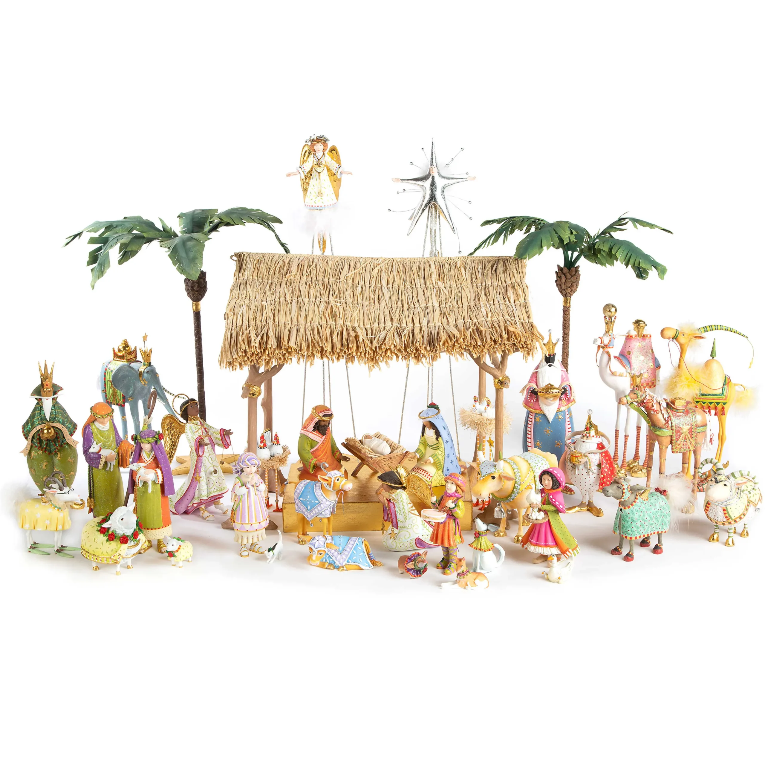 Patience Brewster Nativity World Holy Family Figures|MacKenzie-Childs Discount