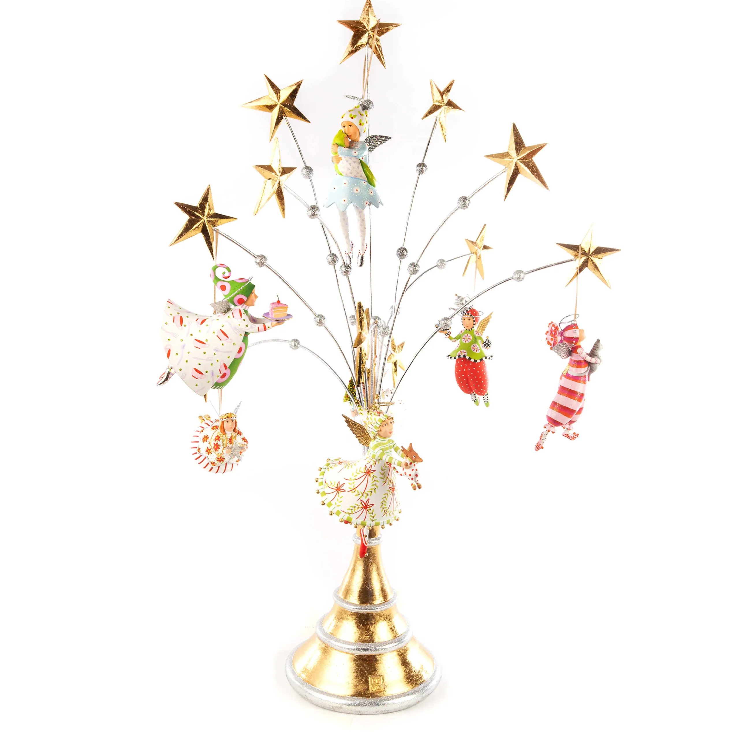 Patience Brewster Paradise Angel Ornament Display Tree|MacKenzie-Childs Hot