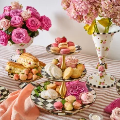 Patience Brewster Really Rosy Compote|MacKenzie-Childs Clearance