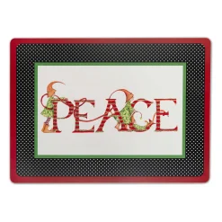 Patience Brewster Season'S Greetings! Cork Back Placemats - Set Of 4|MacKenzie-Childs Discount