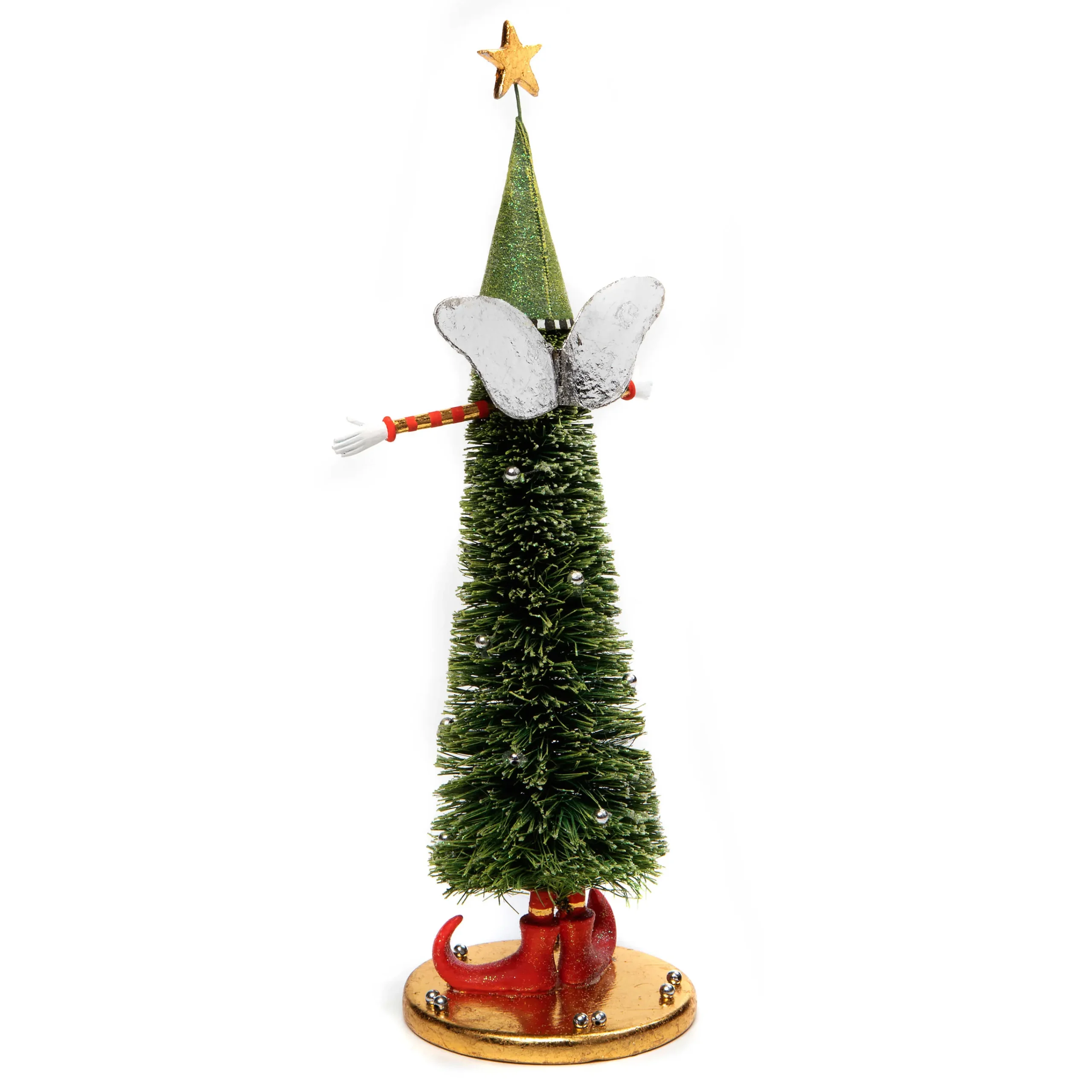 Patience Brewster Sisal Angel Tree Figures - Set Of 2|MacKenzie-Childs Outlet