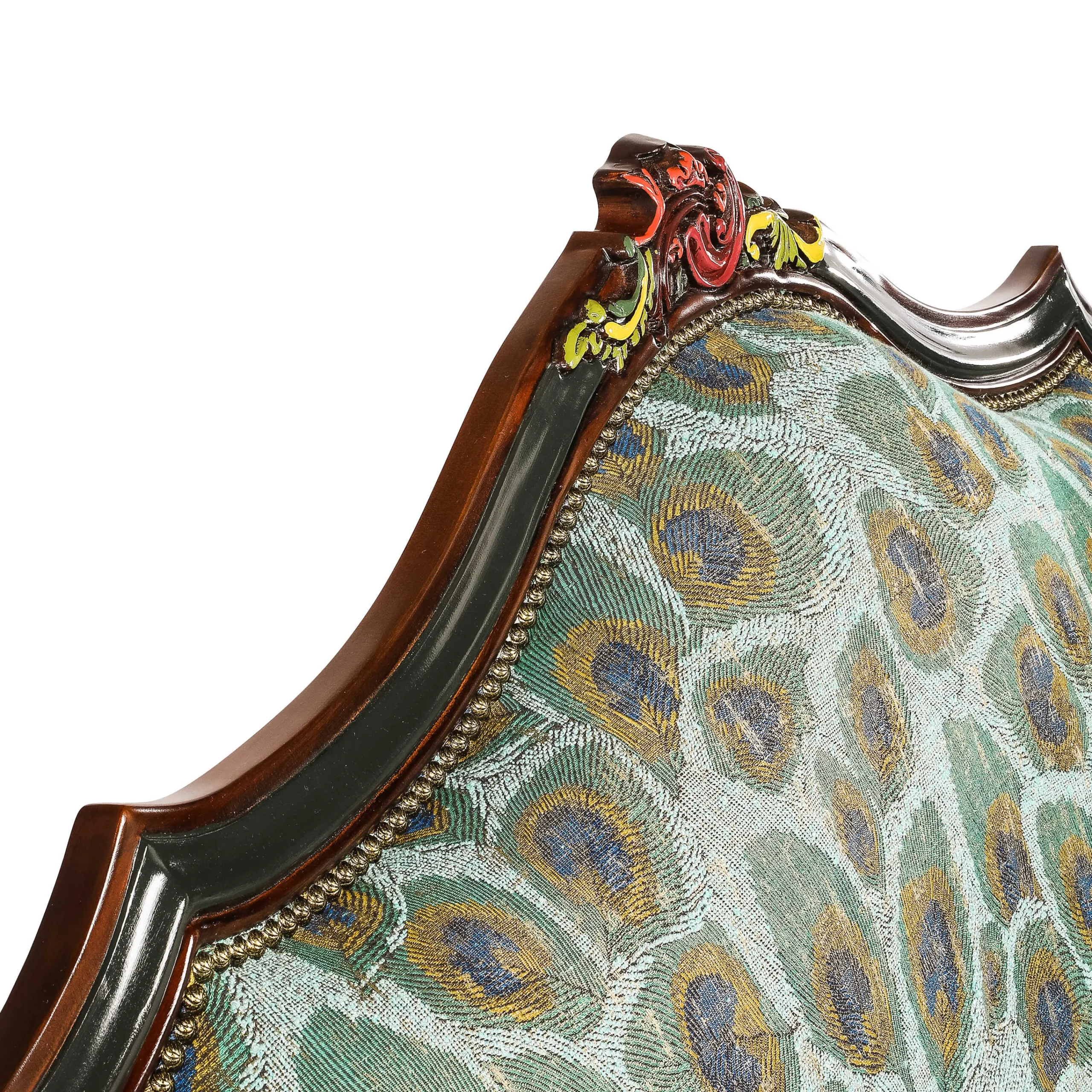 Peacock Sofa|MacKenzie-Childs Clearance