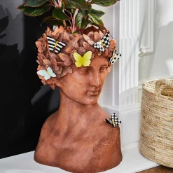 Persephone Bust Planter - Large|MacKenzie-Childs Discount